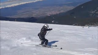 Skiing in Bansko Bulgaria March 24 [upl. by Garges]