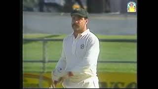 Classic Richie Benaud commentary David Boon out LBW 1st Test Aust vs SL Gabba 198990 [upl. by Einwat]