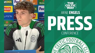 Engels talks Celtic Park on European nights RB Leipzig and facing off against familiar faces [upl. by Wakeen]