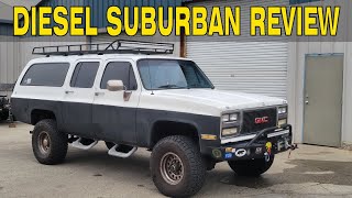 1989 GMC Suburban 34 Ton 4x4 Diesel  Upcoming Overland Project [upl. by Sunil576]