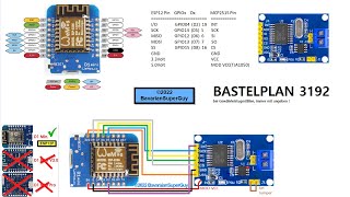 🌞ESP8266 D1 Mini connected to MCP2515TJA1050 CAN Modul  VccHACK  It is SImple BUT not in Video [upl. by Tiedeman]