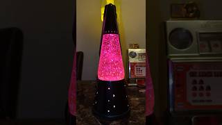 Glitter Hot Pink Lava Lamp 💖 lavalamp subscribe glitter shorts [upl. by Gnilrits513]