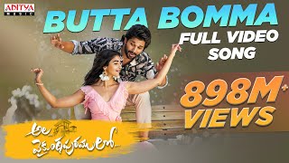 ButtaBomma Video Song 4K Telugu  AlaVaikunthapurramuloo  Allu Arjun  Thaman S  Armaan Malik [upl. by Odrarej818]