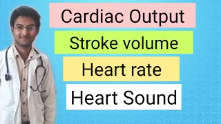 Cardiac outputStroke volumeHeart rateHeart sounds  Body fluids and circulation  NCERTNEET 2021 [upl. by Birkle526]