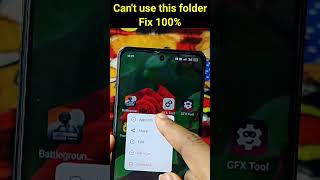 How to fix Zarchiver error  Cant use this folder 📂  How to Fix cant use this folder shorts [upl. by Ordnagela]