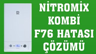 Demirdöküm Nitromix Kombi F76 Hatası Nasıl Giderilir [upl. by Sallad824]