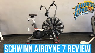 Schwinn AirDyne 7 Review An Amazing Air Bike [upl. by Oinotnas]