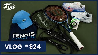 Playtester Picks Pt 2 The hottest tennis gear right now including racquets shoes amp more  VLOG 924 [upl. by Olbap]