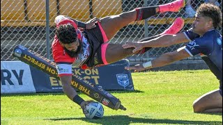 Allan Fitzgibbon 2023 NSW Cup highlights [upl. by Enelyad]