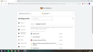 Como agregar la red de BINANCE smart chain en Metamask Tutorial para principiantes en español [upl. by Omarr474]