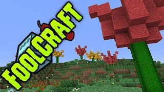 FoolCraft 19  Giant Flowers and Mister Slime Modded Minecraft [upl. by Nahtnhoj227]