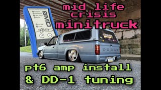 Bagged amp Body Dropped Minitruck Amp Install amp Tuning w SMD DD1 Set Your Amp Gains the Right Way [upl. by Farrah]