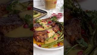 The perfect vegan Christmas lunch christmasrecipe veganchristmas holidayrecipe meatloaf gravy [upl. by Eiralav]