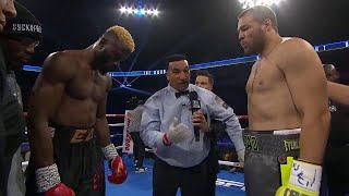 Efe Ajagba Nigeria vs Joe Goodall Australia  TKO Full Fight Highlights [upl. by Enitsuj]