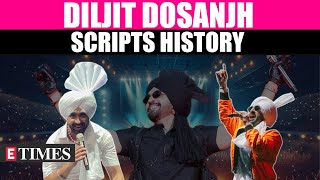 Diljit Dosanjh Makes History On International Platform [upl. by Naziaf446]