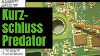 Acer Kurzschluss Helios 300 Predator Laptop Reparatur [upl. by Makell]