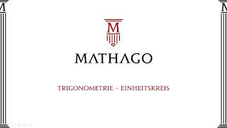 Trigonometrie Einheitskreis  Mathago [upl. by Phox]