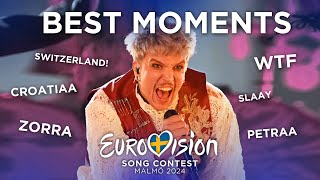 Eurovision 2024 BEST MOMENTS that made it ICONIC [upl. by Moreta]