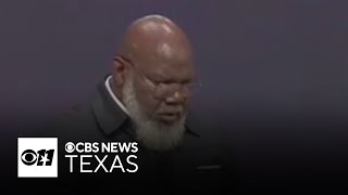 Bishop TD Jakes experiences health incident after sermon at The Potters House [upl. by Adiarf583]