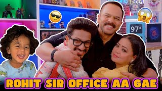 Rohit Sir Office Aa Gae 🏤 🤗  Bharti Singh  Haarsh Limbachiyaa  Golla [upl. by Trisa]