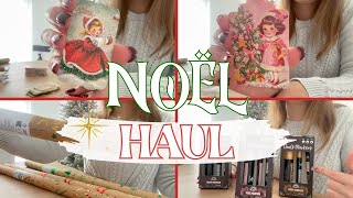 🎄 CHRISTMAS HAUL  SHEINVINTEDACTION  Préparatifs de Noël  Emballage cadeaux et biscuits 🎄 🎅🏻 [upl. by Esmond347]