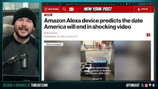 Amazon Predicts The END OF AMERICA In 2031 Video Likely Fake But Could WW3 Or Civil War End The US [upl. by Aromat]