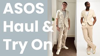 ASOS Summer Clothing Haul amp Sample Sale Try On  Jack Parish [upl. by Akinirt]