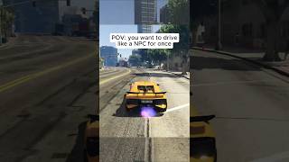 the NPC just switched roles with me 😹 gtaviral gtaonline gta5online gtacars gta5 fail [upl. by Suirred]