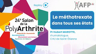 Le méthotrexate dans tous ses états  Salon de la PolyArthrite 2024 [upl. by Smitt]