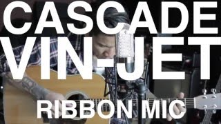 Cascade VINJET ribbon mic w Lundahl transformer demo acoustic blues [upl. by Okimat]