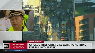 Everybody loved him Chicago Fire officials update on death of Chicago firefighter [upl. by Brian232]