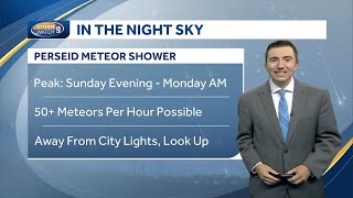 Perseid Meteor Shower to peak over New Hampshire Sunday night [upl. by Schluter]