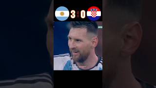 Argentina 🆚️ croatia 30 WORLD CUP 2022 SEMIFINALS match​ highlights ronaldo​ shorts youtube [upl. by Tsui]