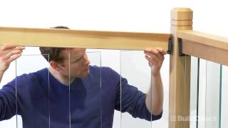 How to Install Clearview Deck Railing  BuildDirect [upl. by Annovaj711]