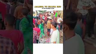 Asansol Jhajha Passenger train 🚆 Accident 19 November 2024 asansolnews [upl. by Cormier]