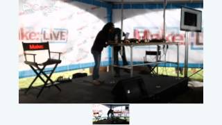 Converting RC Toys to Programmable Toys  Ramya Swamy on Make Live Stage at World Maker Faire 2012 [upl. by Anelaf]