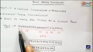 RLE amp Huffman Encoding [upl. by Elvie466]