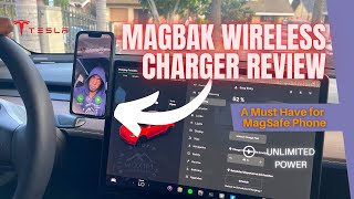 MagSafe Wireless Charger  Simple Design For Your Tesla Model Y amp 3 [upl. by Zirtaeb691]