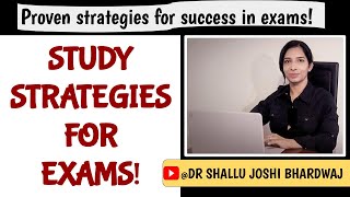 Study Strategies for exams [upl. by Yenalem]