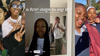 a few days in my life  maintenance end of exams  festivals  South African Youtuber [upl. by Akkeber]