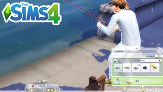 How To Sell Fish  The Sims 4 [upl. by Akeryt]