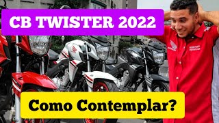 NOVA CB TWISTER 2022 PREÇO Ficha Técnica Cores Consórcio Qual Lance Contempla CB Twister [upl. by Nyasuh608]