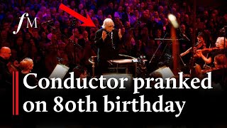 Sir Karl Jenkins wasn’t expecting this birthday surprise  Classic FM Live [upl. by Hans]