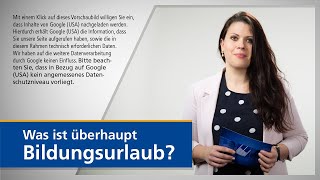 Was ist Bildungsurlaub DAATechnikum [upl. by Moore]