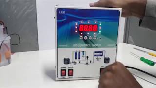 LED R O CONTROL PANEL CONNECTIONS  INTRA DIGITAL PRODUCTS [upl. by Rani]