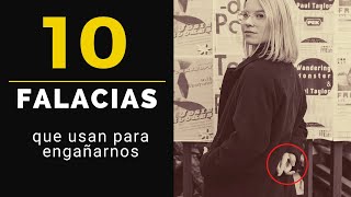 ✅ Las 10 FALACIAS más comunes con ejemplos [upl. by Herv277]