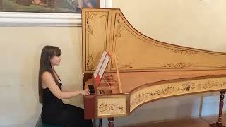 CMS Competition 2024  Flavia Fagorzi Harpsichord [upl. by Ainoyek620]