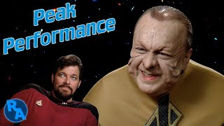 Star Trek TNG Review  2x21 Peak Performance  Reverse Angle [upl. by Airret]