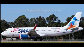 ESTRÉIA JETSMART ARGENTINA EM CURITIBA  Aeroporto Afonso Pena ao vivo 24h CWB SBCT 110724 [upl. by Rona]