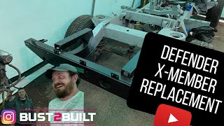 Defender Rebuild  How to Cut amp Weld a 110 Chassis [upl. by Ij]